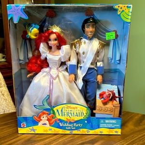 Little Mermaid Wedding Party